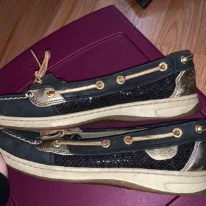 Sperry’s | black with gold